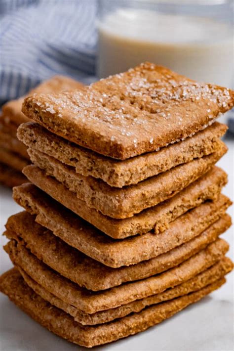 Vegan Graham Crackers (oil-free!) - Vegan Baking - ZardyPlants