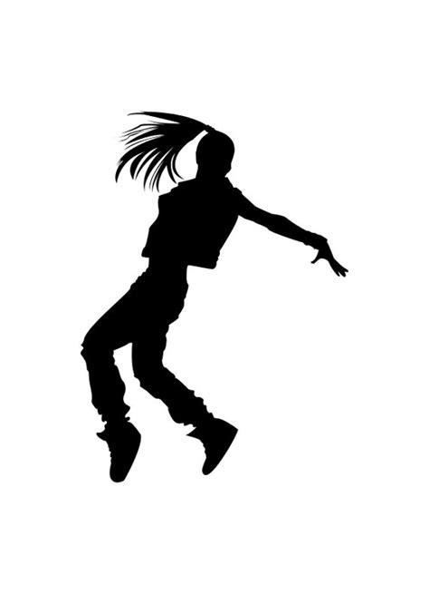 Hip Hop Dancer 3 SVG Vector Cutting File / Clip Art Available - Etsy