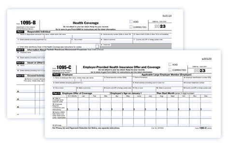 The IRS Released the Final Forms 1095-B and 1095-C for the 2023 Tax ...