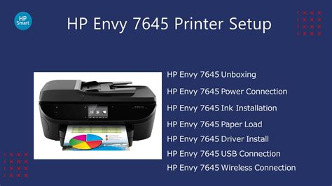 HP Envy 7645 Printer Setup | Envy 7645 Driver Download | Wifi Setup - YouTube