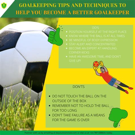 Goalkeeping Tips And Techniques To Become A Better Goalkeeper - Mustafa 21 - Medium