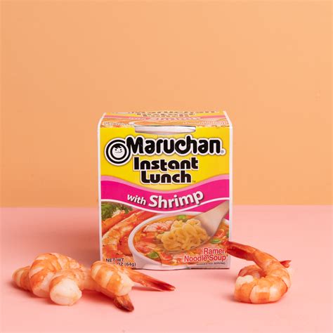 We promise not to ‘shrimp’ on flavor! 😉 Maruchan Ramen, Ramer, Art Sketches, Chip Bag, Noodles ...