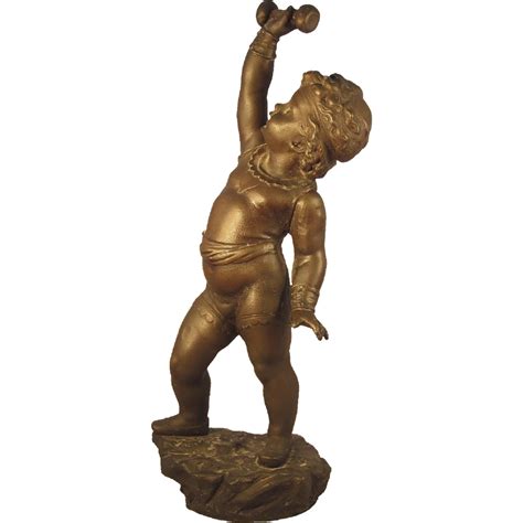 19th century Nicolas Lecorney French Bronze Sculpture SIGNED from glassloversgallery on Ruby Lane