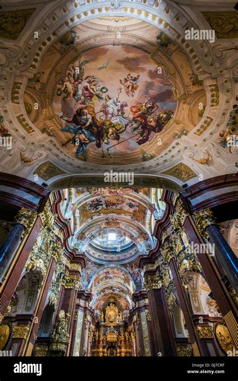 Melk abbey interior hi-res stock photography and images - Alamy