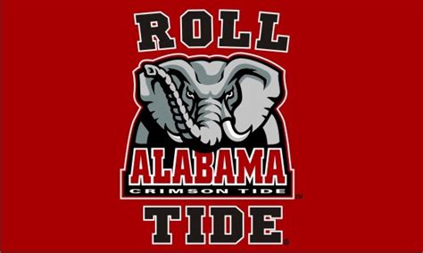 Alabama Roll Tide Flag | Alabama Crimson Tide Flag | BAMA Flag