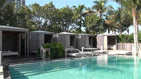 W Hotel South Beach Pool Side - YouTube