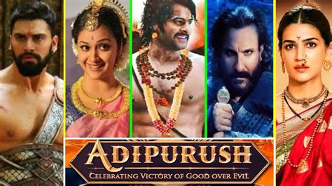 Adipurush Trailer | Prabhas | Adipurush Cast And Crew | Saif Ali Khan ...