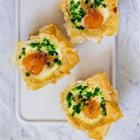 Phyllo Breakfast Cups Recipe - Heavenly Home Cooking