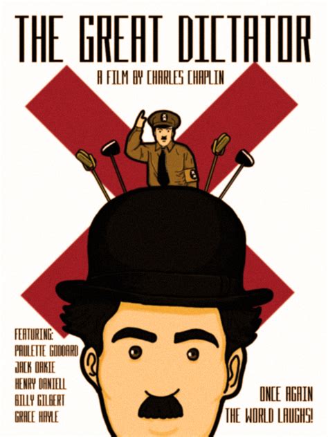 The Great Dictator (1940) Movie Poster Redesign by lazagainst on DeviantArt