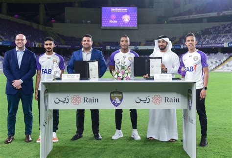 Al-Ain FC announces Rain as official national kit sponsor - Biz Today