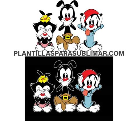 Animaniacs Vector Sublimar – Plantillas para sublimar