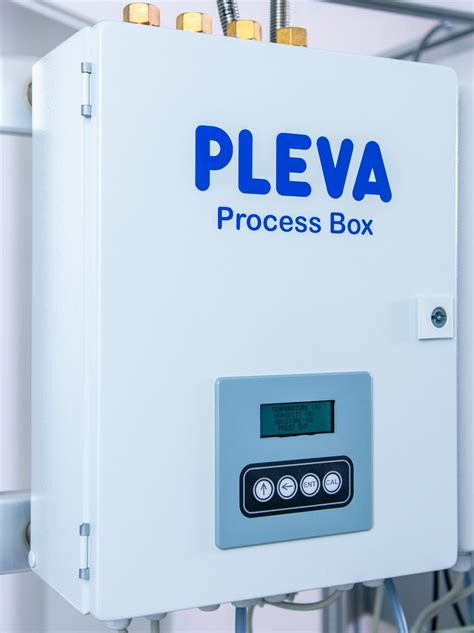 PLEVA Process Box | evaluation for sensors | air humidity | residual moisture | fabric, air ...