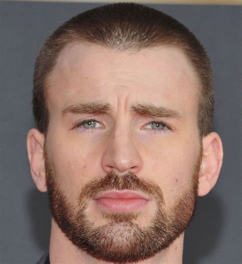 Pin by Allex Stark on Chris Evans | Captain America ⍟ | Buzz cut hairstyles, Mens haircuts short ...