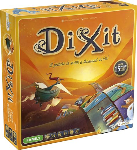 In Dixit, players must use their imagination to describe their card in a way… Best Family Board ...