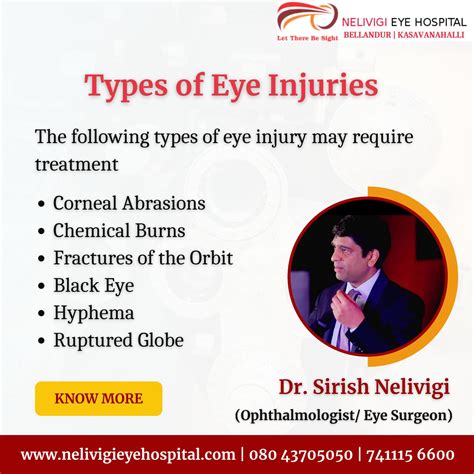 Types of Eye Injuries | Best Eye Hospitals in Bellandur, Bangalore ...