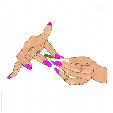 "Animated Rolling Joint Illustration" by Stocksy Contributor "Jess Woodhouse" - Stocksy