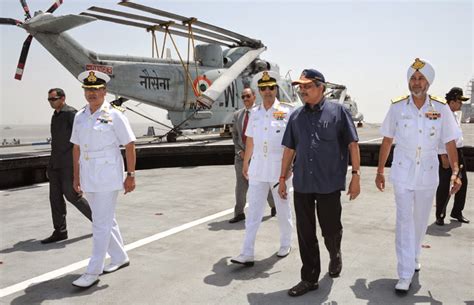 India's Defence Goal by Nayeem Sheikh: Defence Minister Visits Western Naval Command