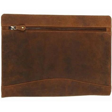 Brown Leather File Folder, Rs 1200 /piece, Krishna Handicraft | ID ...