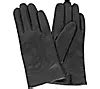 Karla Hanson Women's Leather Touch Screen Gloves - QVC.com