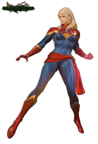 Captain Marvel (Marvel vs Capcom Infinite) Render by DENDEROTTO on ...