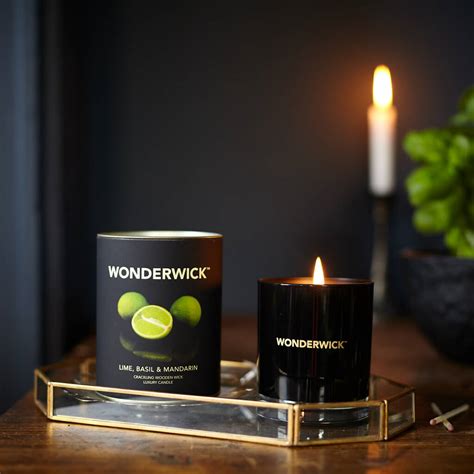 Wonderwick™ Noir Crackling Wooden Wick Scented Candle By The Country Candle Company ...