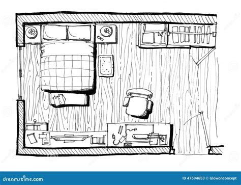 18+ Bedroom Sketch Plan