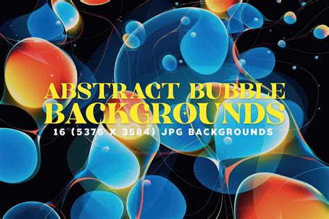 16 Abstract Bubble Backgrounds in 5K | HipFonts