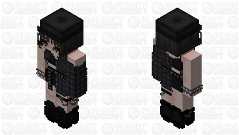 Goth Girl Skin~ Minecraft Skin | Minecraft skin, Minecraft girl skins, Minecraft skins