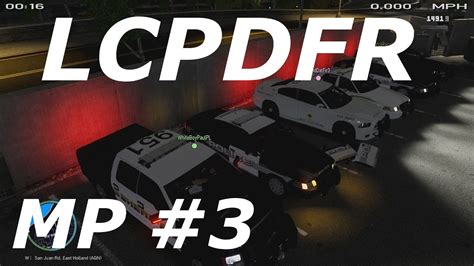 LCPDFR Multiplayer - #3 - Big Patrol - YouTube