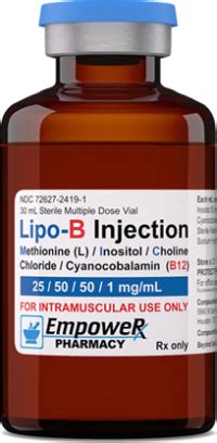 Lipo B [MIC B12]: Injectable - NewBeginnings Medical