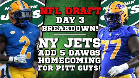 New York Jets Day 3 Draft Picks!! - Fan Reaction & Breakdown! - YouTube