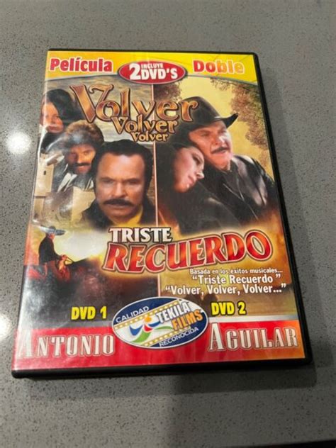 Antonio Aguilar El Charro De Mexico Triste Recuerdo DVD Sealed ...