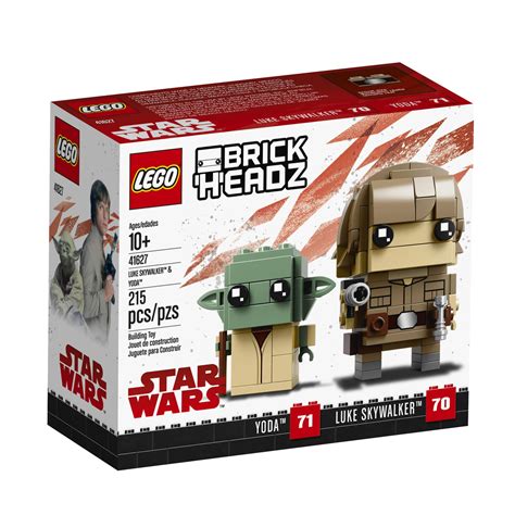 LEGO ® BrickHeadz Luke Skywalker™ & Yoda™ 41627 – Csozmc