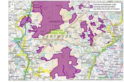 Dartmoor wild camping ban: New interactive map shows where campers are 'permitted' - Devon Live