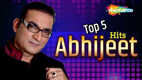 Top 5 Hits - Abhijeet Bhattacharya | Best Of Abhijeet Songs - YouTube