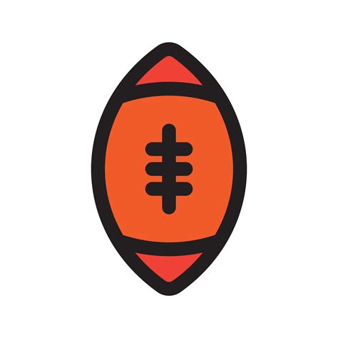 Rugby vector line for web, presentation, logo, Icon Symbol. 4874216 ...