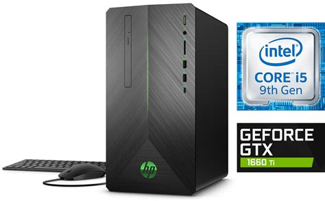 Desktop 2019 HP Pavilion Gaming 690-0073w, Intel 9ªGeneracion i5-9400F ...