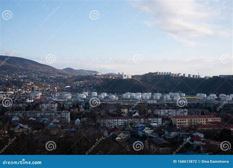 Tuapse, Russia-December 30, 2019: Port City on the Black Sea Coast of ...