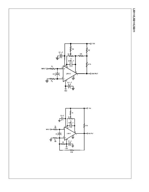 LM311 datasheet(11/23 Pages) NSC | Voltage Comparator