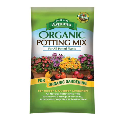 Get Espoma Organic Potting Mix, 16 quart bag in MI at English Gardens Nurseries | Serving ...