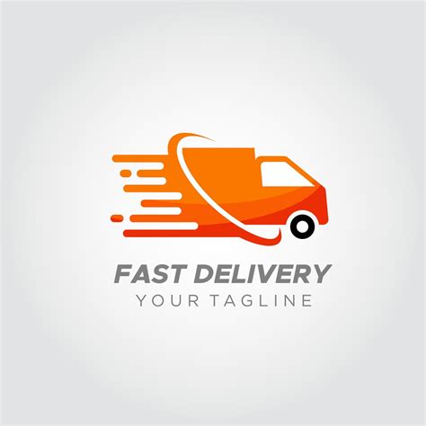 Delivery logo design vector. Suitable for your business logo 5348585 Vector Art at Vecteezy