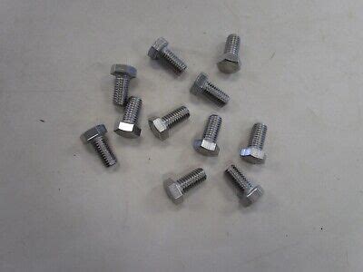 THE HEX HEAD CS F593C BOLT SET OF (10) 1/2" - 13 X STAINLESS STEEL | eBay