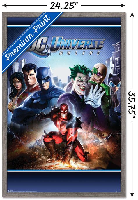 DC Comics VIdeo Game - DC Universe Online - Key Art | eBay