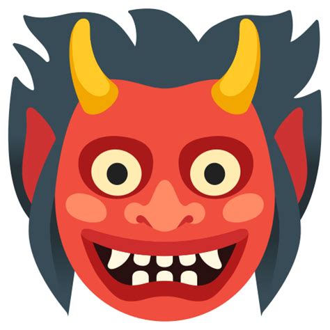 👹 Demonio Japonés Oni Emoji