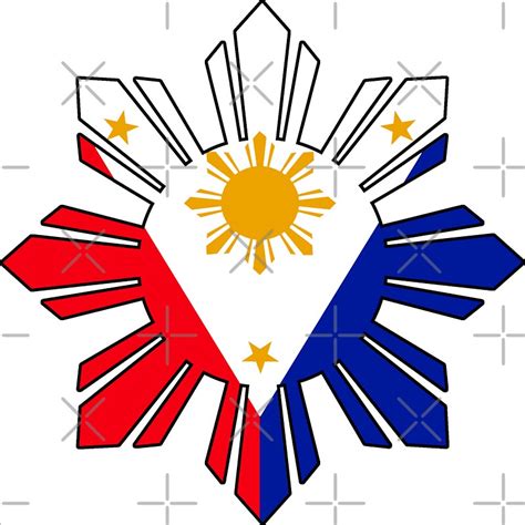 "Philippine Sun Flag" Stickers by kayve | Redbubble