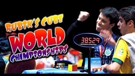 Rubik's Cube World Championships | Cinematic Speedcubing - YouTube