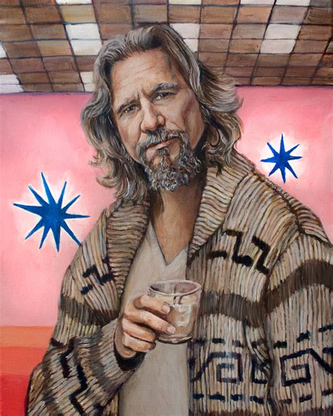 The Dude - Jeffrey Lebowski - Jeff Bridges Big Lebowski Print – Heather Buchanan