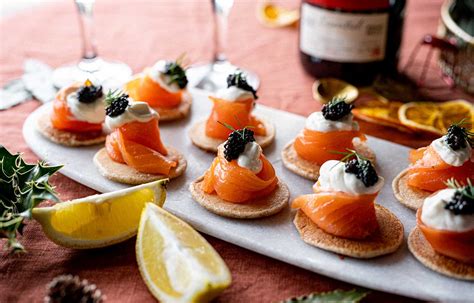 Smoked Salmon Blinis & Caviar Recipe – Wright Brothers Home Delivery