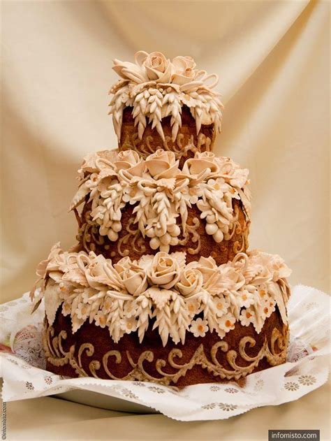 Wedding bread, Ukraine, from Iryna | Cake, Cake decorating, Gift cake