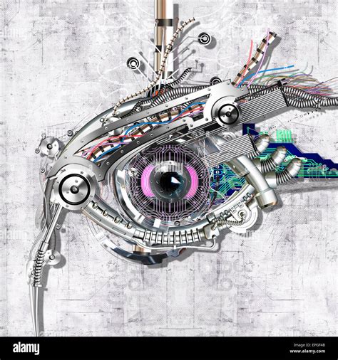 Mechanical eye Stock Photo - Alamy